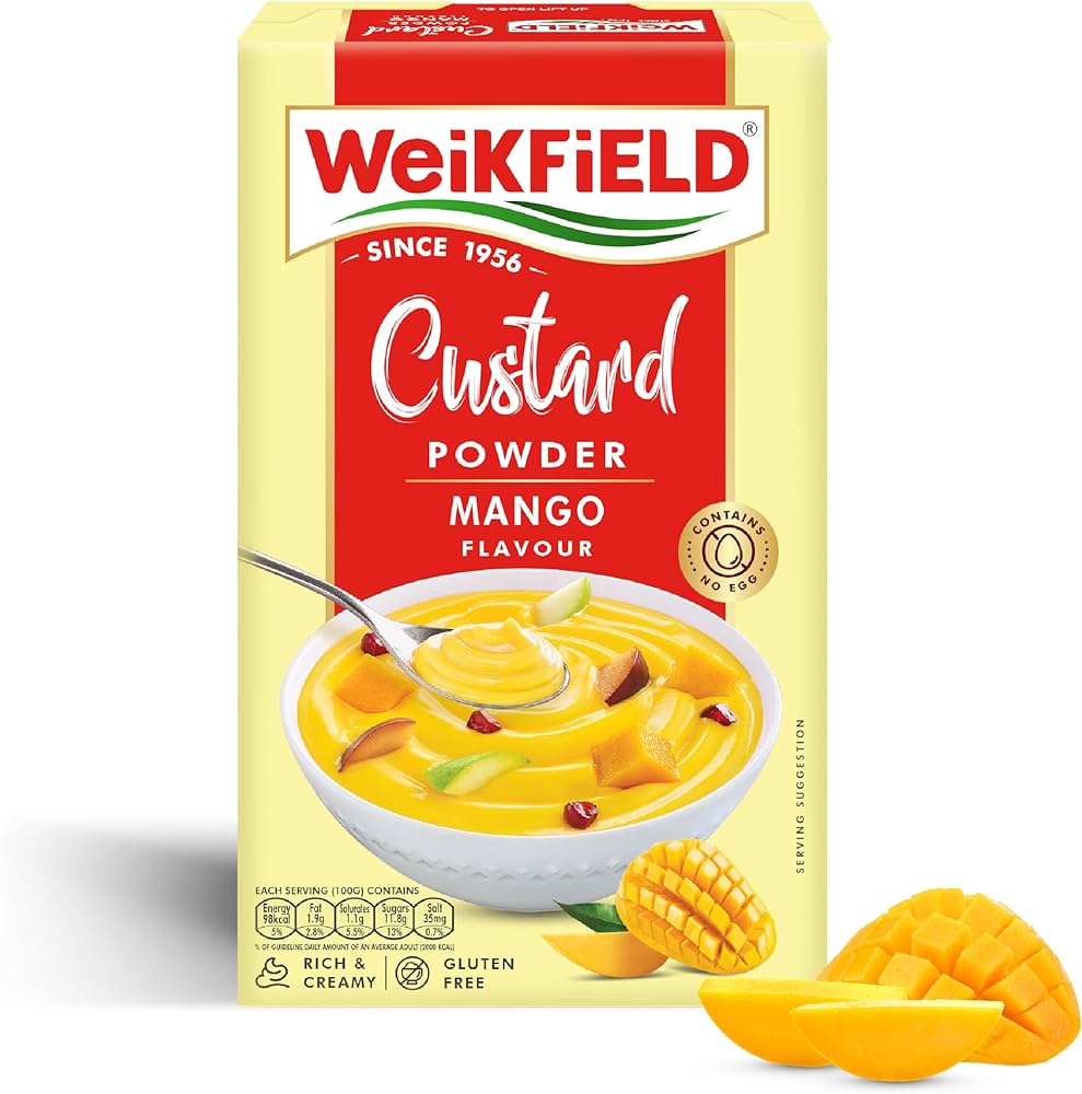 Weikfield Custard Powder - Mango 300gm - Spice Village
