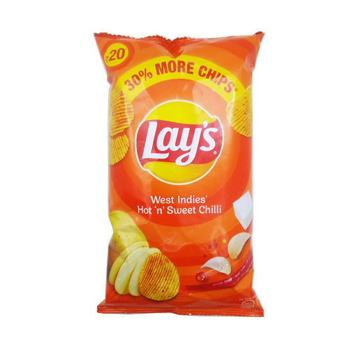 Lays Chips Hot 'n' Sweet Chilli 50gm