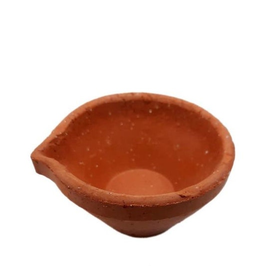 Clay Diya- Simple
