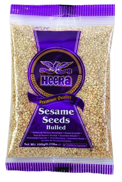Heera  Sesame  Seeds  Hulled  (White)  100gm