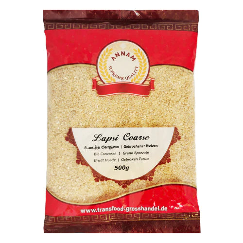 Annam Cracked Wheat/Fada (Lapsi Flour) 500gm