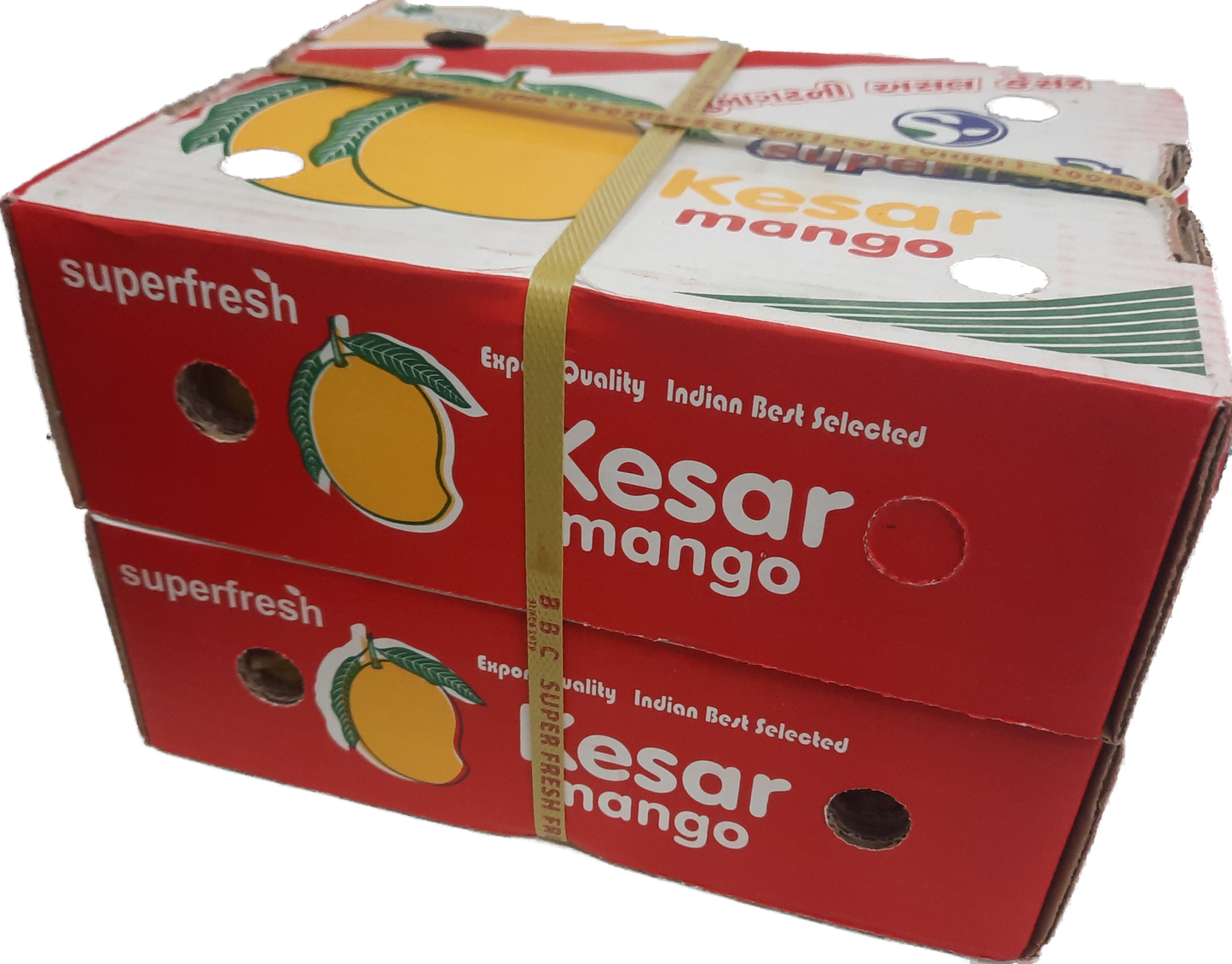 Fresh Kesar Mangoes 3kgs (12 pcs)  - No refund or guarantee