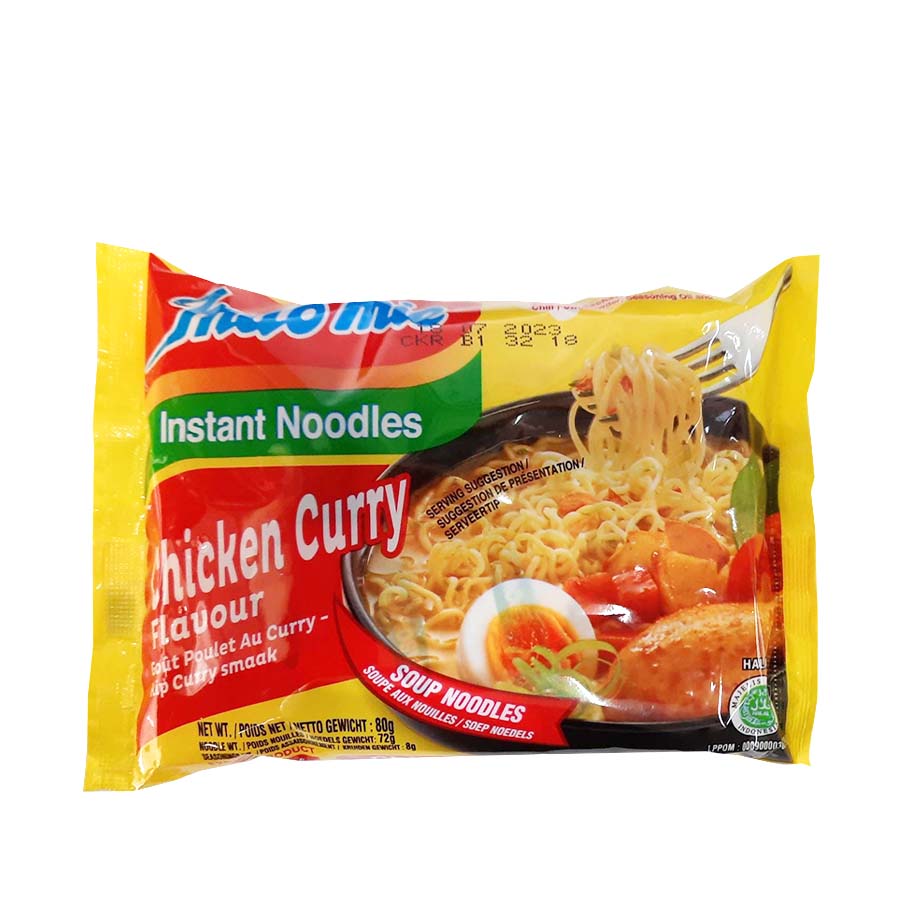 Indomie Chicken Curry Flavour Instant Noodles 80gm