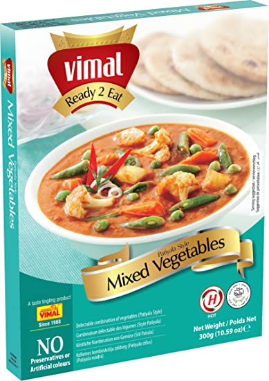 Vimal Mixed Vegetable Ready To Eat  300gm (Exp: 30.10.2022) - Buy 1 Get 1 Free
