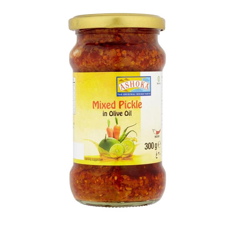 Ashoka Mixed Pickle in Olive Oil 300gm