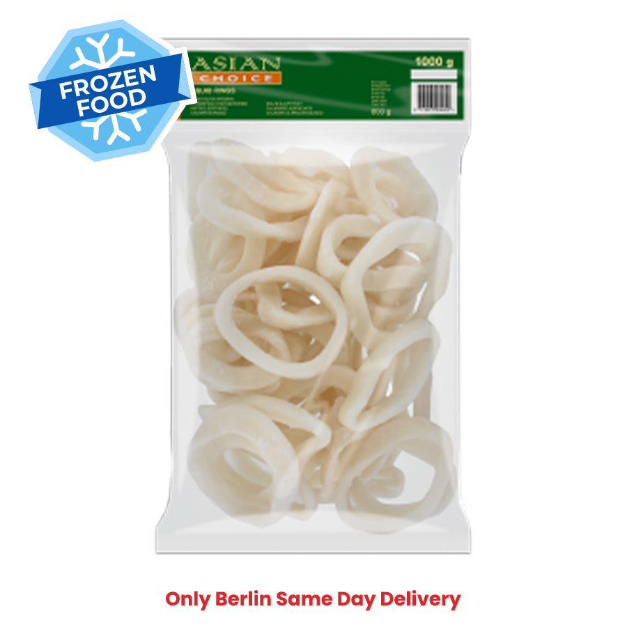 Frozen Asian Choice Squid Rings 800gm - Only Berlin Same Day Delivery