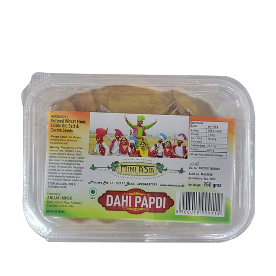 Mini Asia Dahi Papdi 250gm