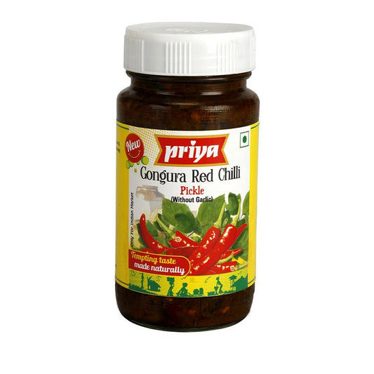 Priya Gonguru Red Chilli Pickle 300gm