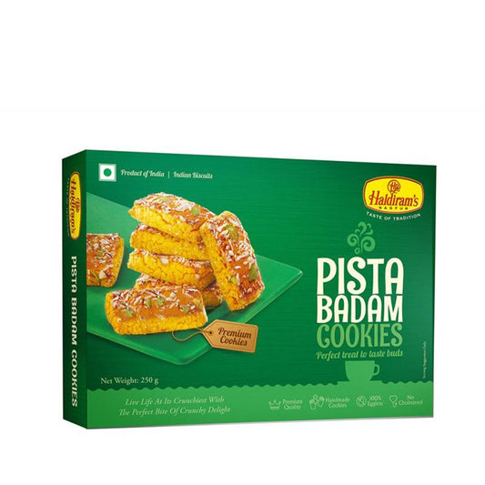 Haldiram's Pista Badam Biscuits  250gm
