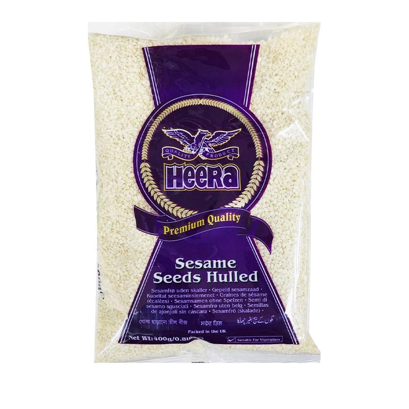 Heera  Sesame  Seeds  Hulled  (White)  400gm
