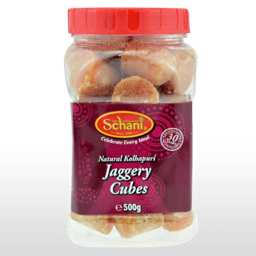 Schani Jaggery Cubes (Kohlapuri) 500gm