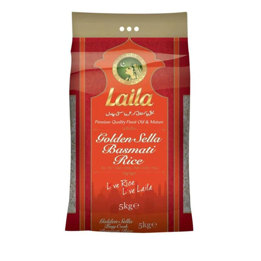 Laila Golden Sella Basmati Rice 5kg