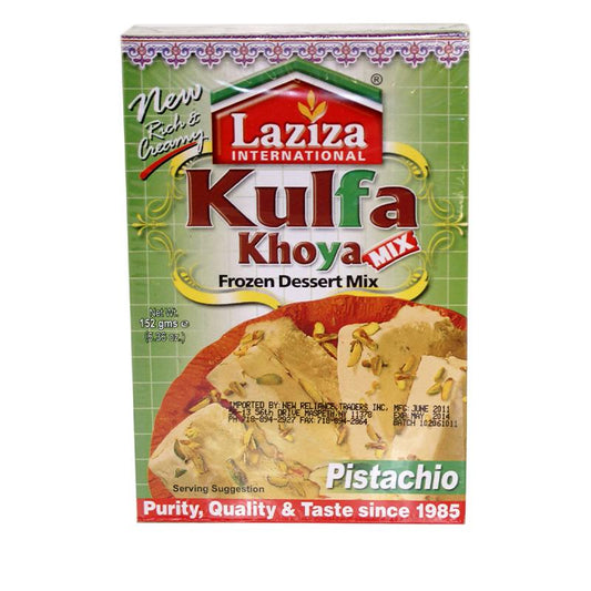 Laziza Kulfa Khoya (Frozen Dessert Mix) - Pistachio 152gm