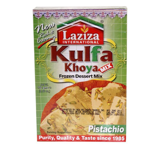 Laziza Kulfa Koya (Frozen Dessert Mix) - Pistachio 152gm