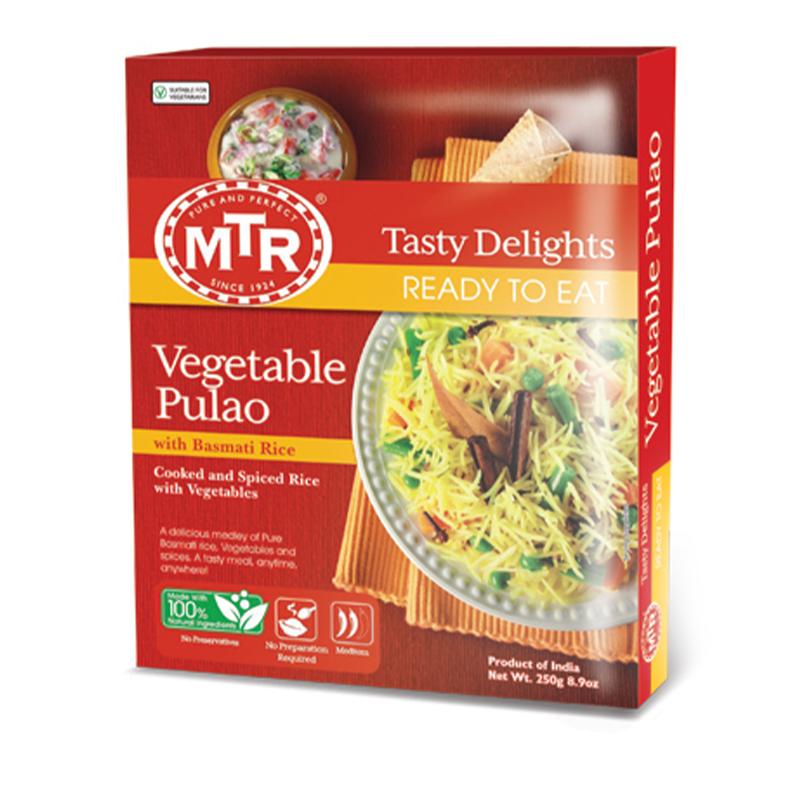 MTR Ready To Eat Vegetable Pulao 250gm