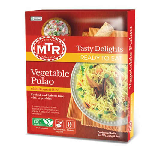 MTR Ready To Eat Vegetable Pulao 250gm