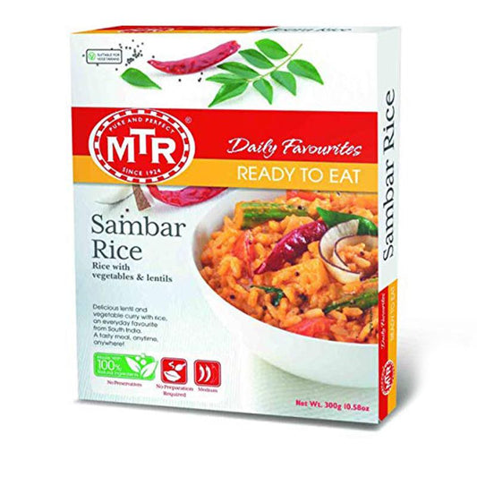 MTR Ready To Eat Rice Sambhar 300gm