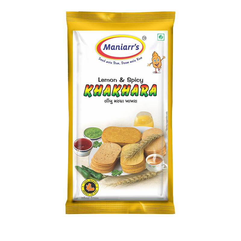 Maniarrs Mini Khakhra - Lemon & Spicy 105gm