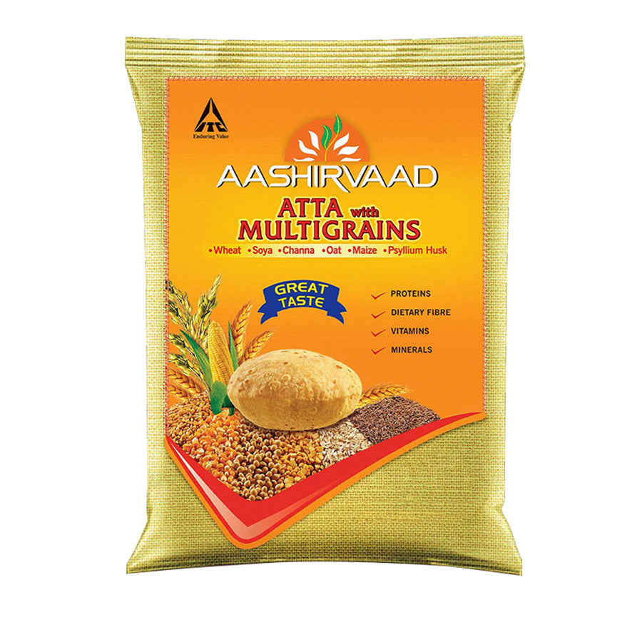 Aashirvaad Atta Multigrain 10kg (Export Pack)