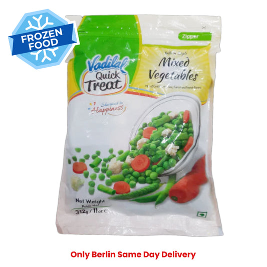 Frozen Vadilal Mixed Vegetables 312gm - Only Berlin Same Day Delivery