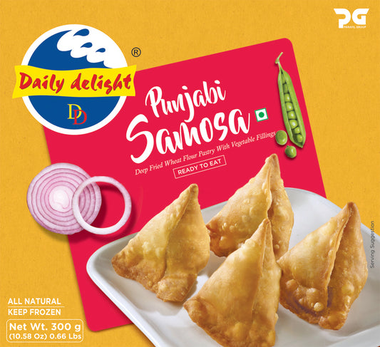 Frozen Daily Delight Frozen Punjabi Samosa 300gm - Only Berlin Same Day Delivery