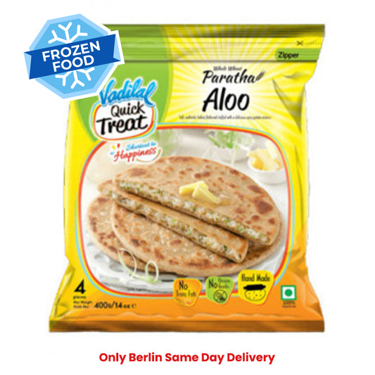 Frozen Vadilal Aloo Paratha (4 pcs) 400gm - Only Berlin Same Day Delivery