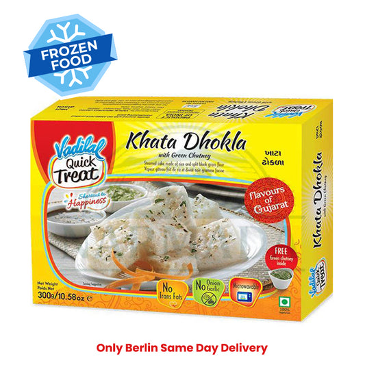 Frozen Vadilal Khata Dhokla 300gm - Only Berlin Same Day Delivery