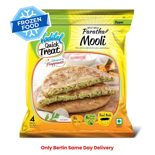 Frozen Vadilal Mooli Paratha (4 pcs) 400gm - Only Berlin Same Day Delivery