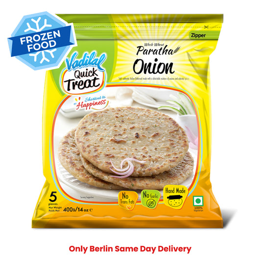 Frozen Vadilal Onion Paratha (5 pcs) 400gm - Only Berlin Same Day Delivery