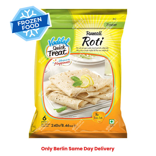 Frozen Vadilal Rumali Roti (6 pcs) 240gm - Only Berlin Same Day Delivery