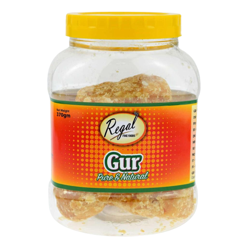 Regal Gur Pure and Natural Jaggery Cubes 370gm