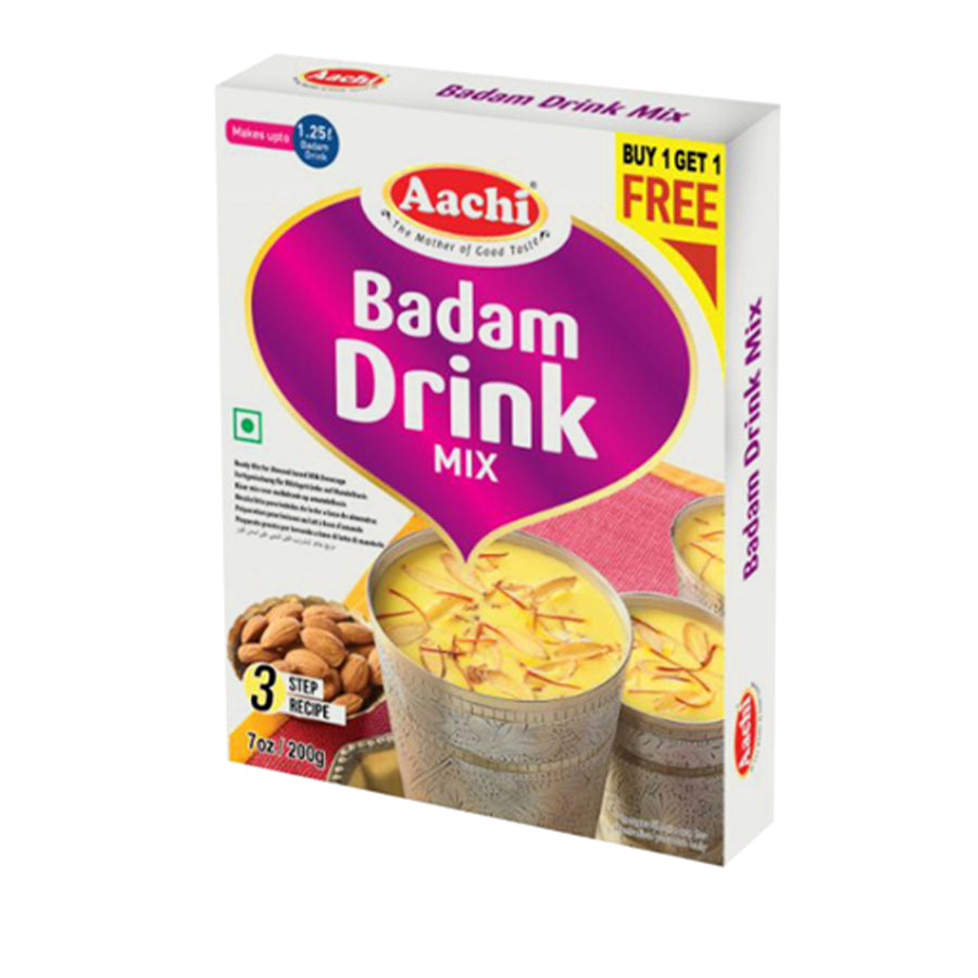 Aachi  Badam  Drink  Mix  (Buy 1 Get 1) 200gm - Spice Village