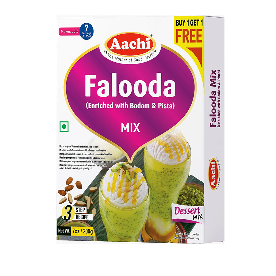 Aachi Badam Pista Falooda Mix 180gm - Spice Village