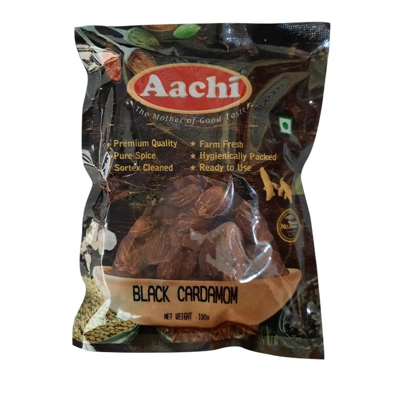Aachi Black Cardamom 100gm - Spice Village