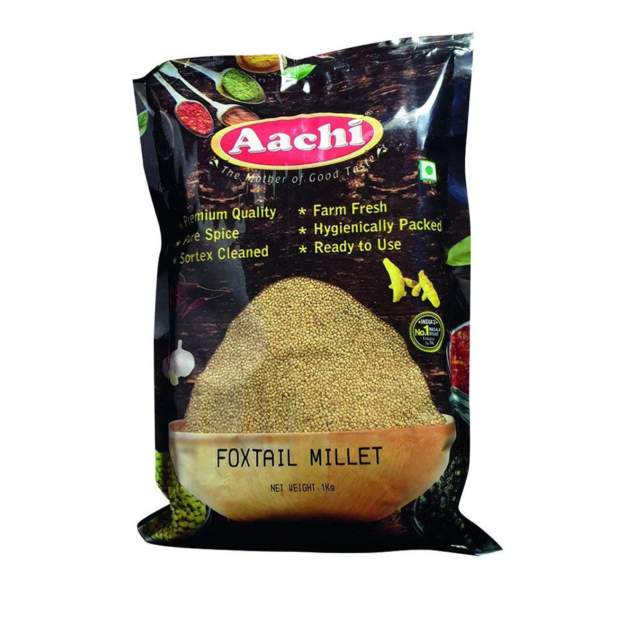 Aachi Foxtail Millet Whole 1kg - Spice Village