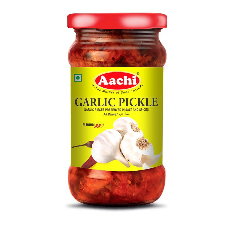 Aachi Garlic Pickle 300gm - Spice Village