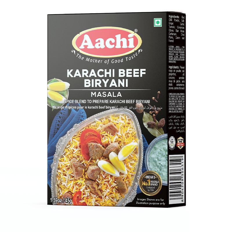 Aachi Karachi Beef Biryani Masala 45gm - Spice Village