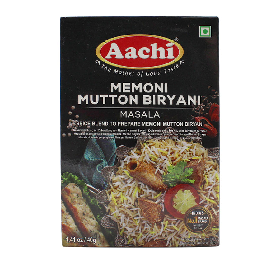 Aachi Memoni Mutton Biryani Masala 40gm - Spice Village