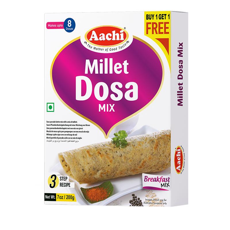 Aachi Millet Dosa Mix (Buy 1 Get 1 Offer) 200gm - Spice Village