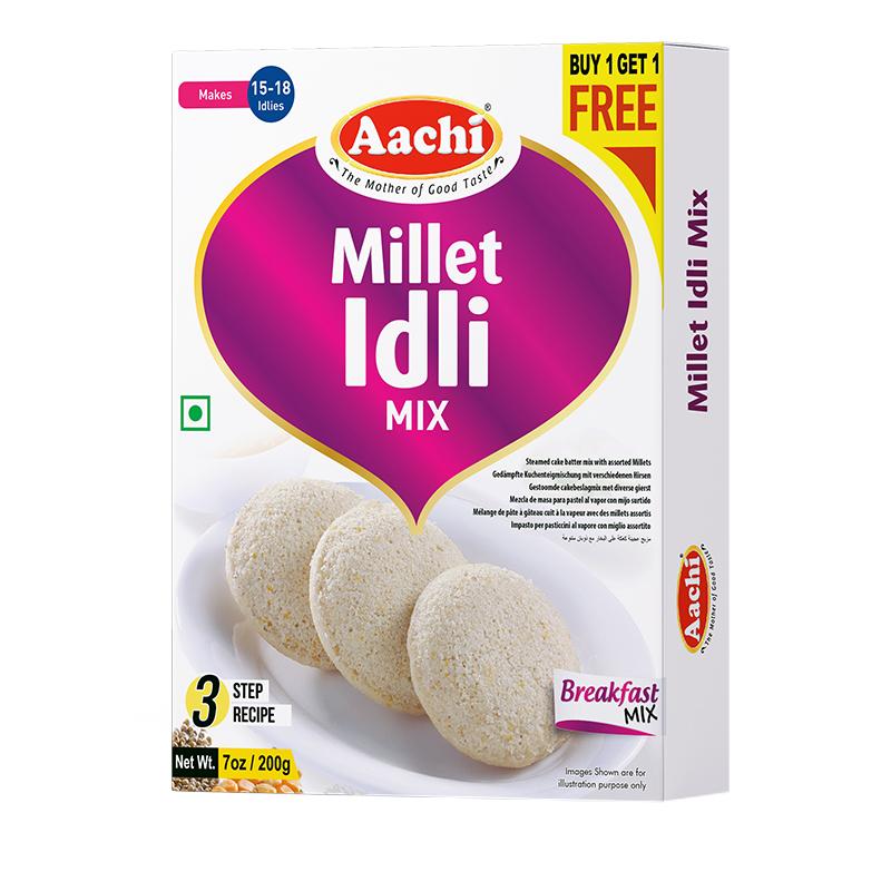Aachi Millet Idli Mix (Buy 1 Get 1 Offer) 200gm - Spice Village