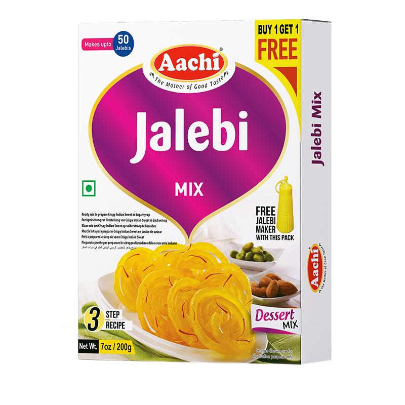 Aachi Jalebi Mix (Buy 1 Get 1 Offer) 200gm - Spice Village