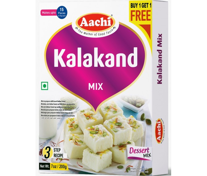 Aachi  Kalakand  Mix  (Buy 1 Get 1 Offer) 200gm - Spice Village