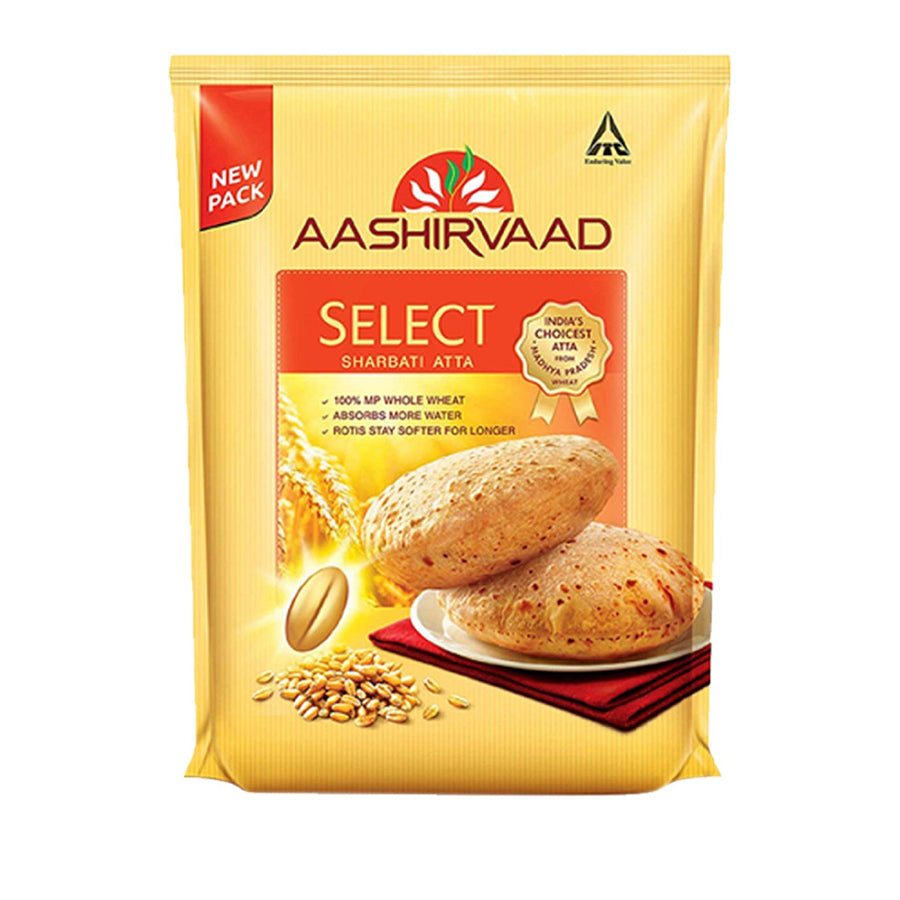 Aashirvaad Atta Select Sharbati 2kg - Spice Village