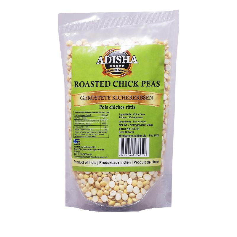 Adisha  Roasted  Chickpeas  (Phutane  Dal)  250gm - Spice Village