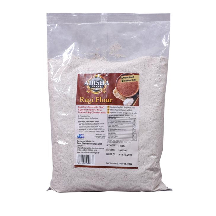 Adisha Ragi Flour 1kg - Spice Village