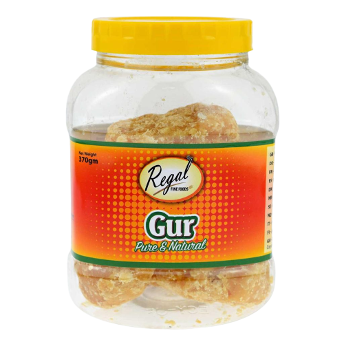 Regal Gur Pure and Natural Jaggery Cubes 370gm - Spice Village