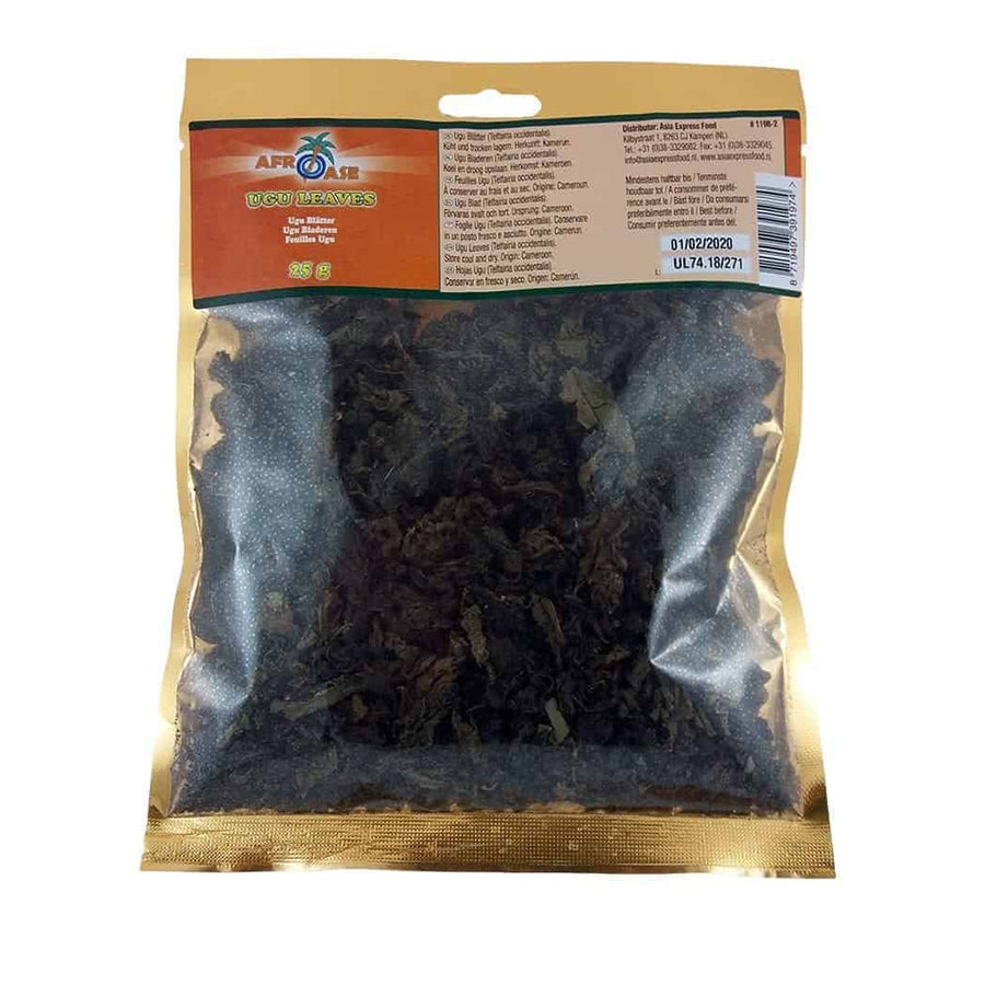 Afroase Ugu Leaves 25gm - Spice Village