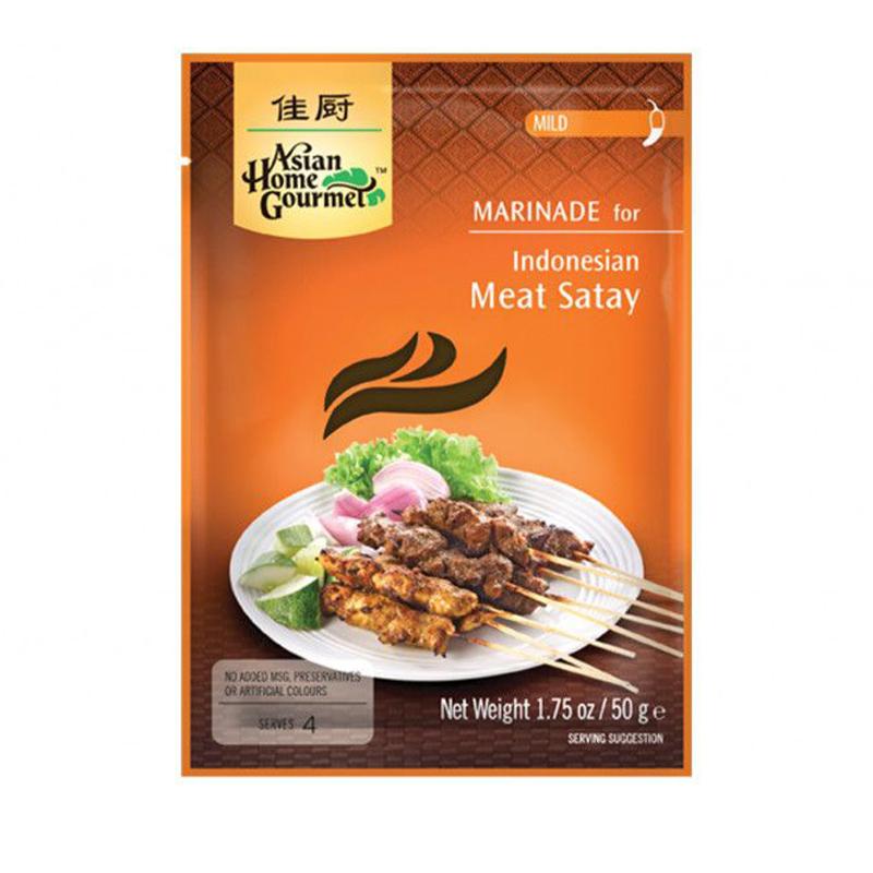 AHG Marinade for Indoneasian Meat Satay 50gm - Spice Village