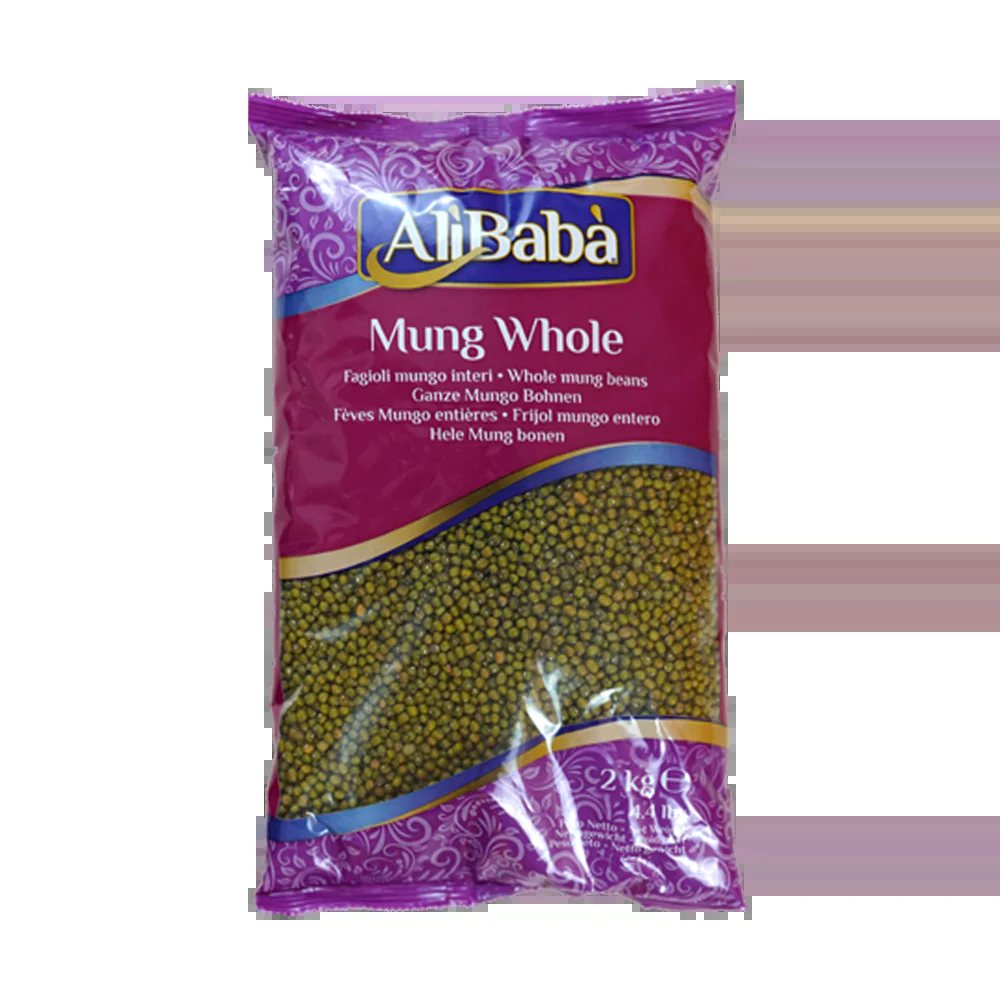 Alibaba Moong Whole 2kg - Spice Village