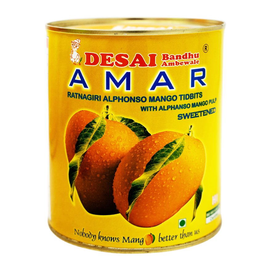 Amar Alphonso Mango Pulp 850gm - Spice Village